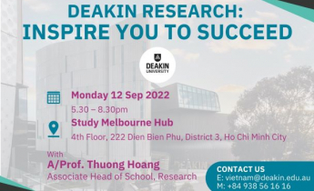 Deakin Research seminar (for Master research and PhD)